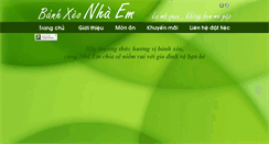 Desktop Screenshot of banhxeonhaem.com